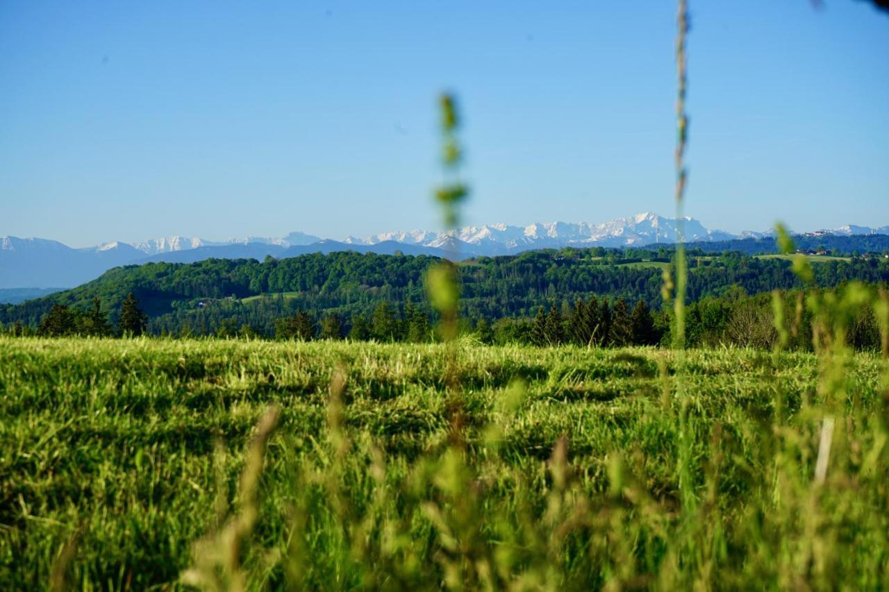 Ferienwohnung Auszeit Im Pfaffenwinkel - Wessobrunn Exterior foto