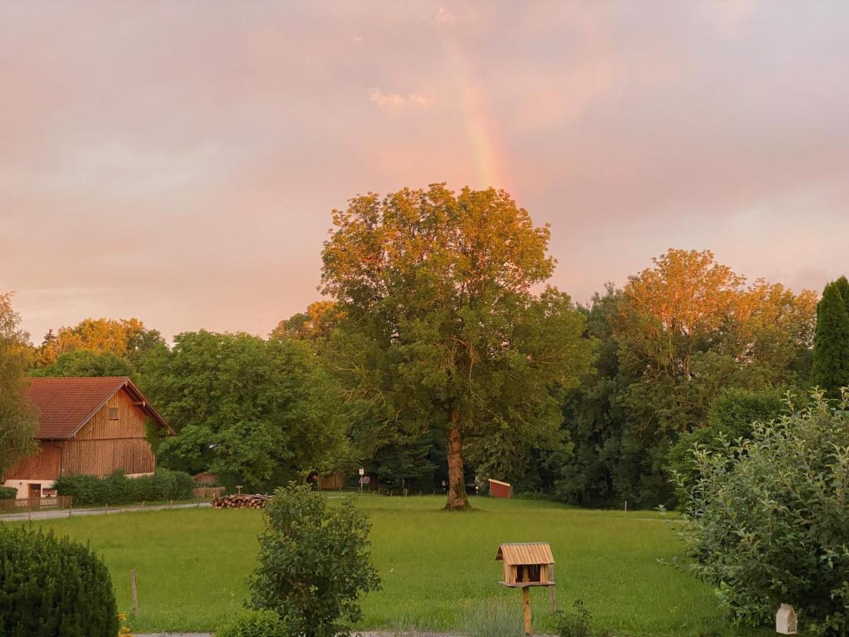 Ferienwohnung Auszeit Im Pfaffenwinkel - Wessobrunn Exterior foto